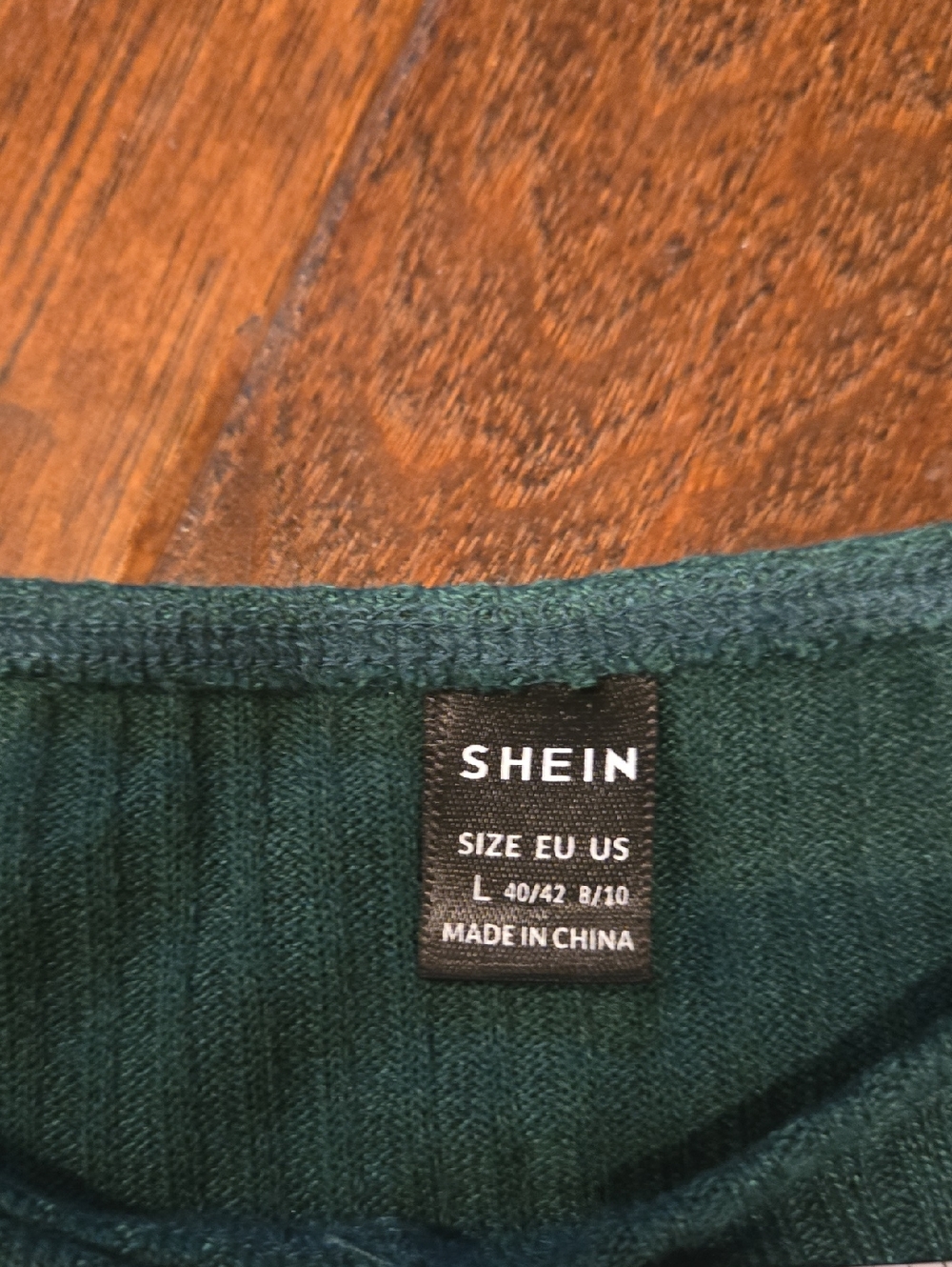 SHEIN Women's Bodysuit Bundle Black, White, Brown And Green. Size L - Picture 6 of 13